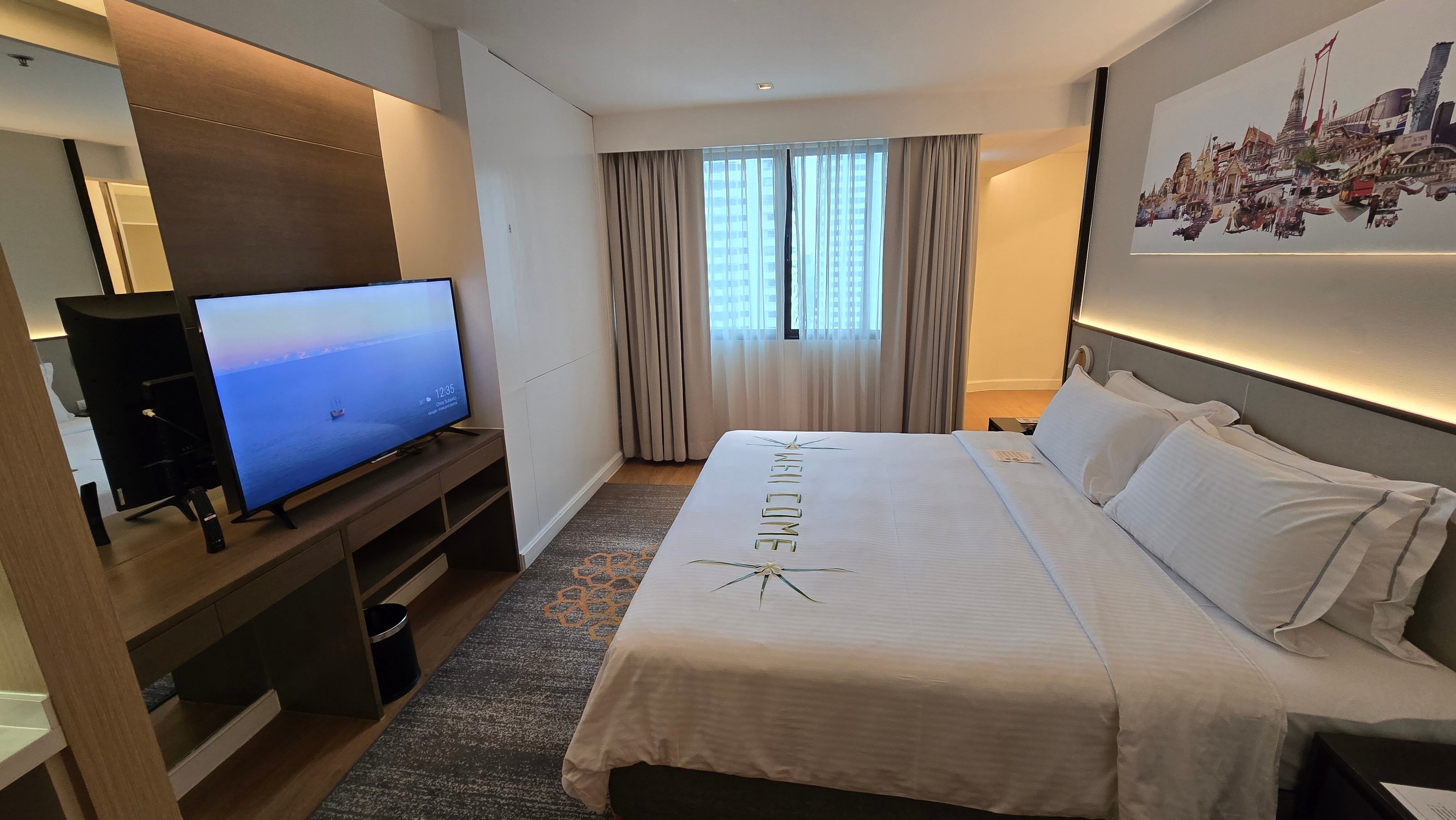 曼谷宾乐雅服务公寓-客卧