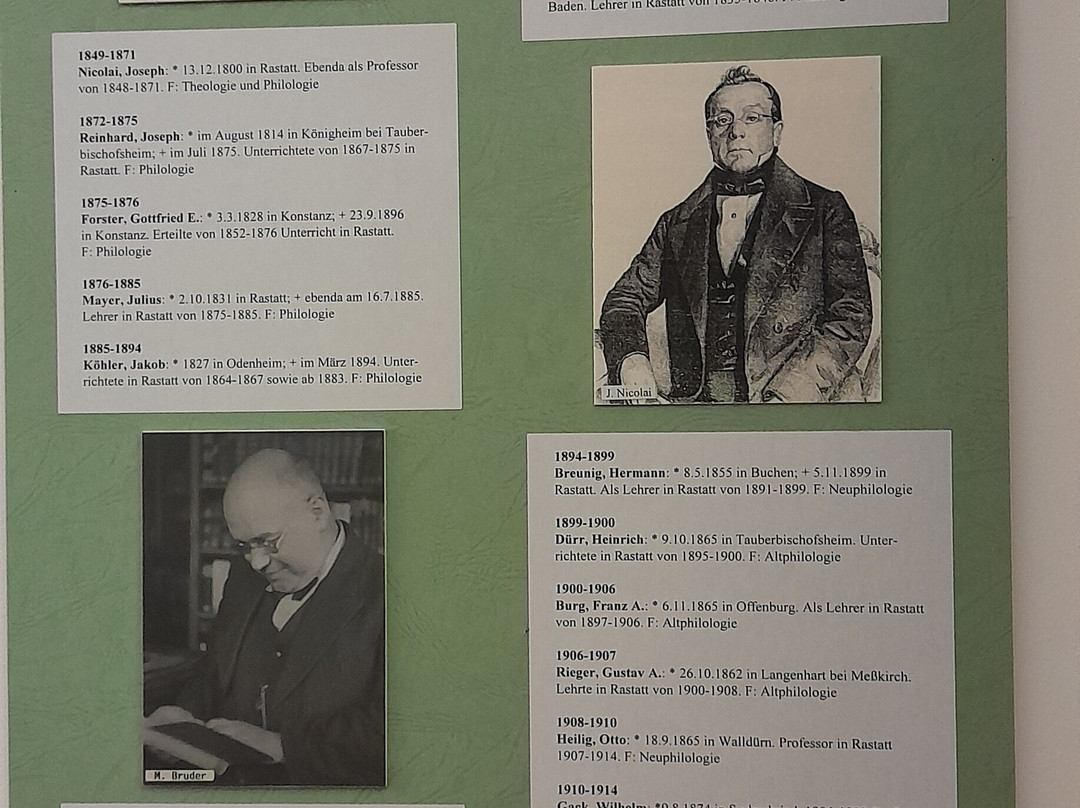 Historische Bibliothek im Ludwig-Wilhelm-Gymnasium