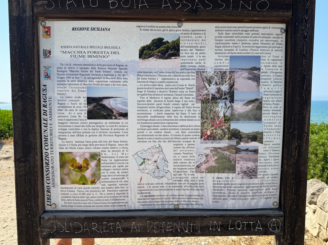 Riserva Naturale del Fiume Irminio-Marina di Ragusa必去景点