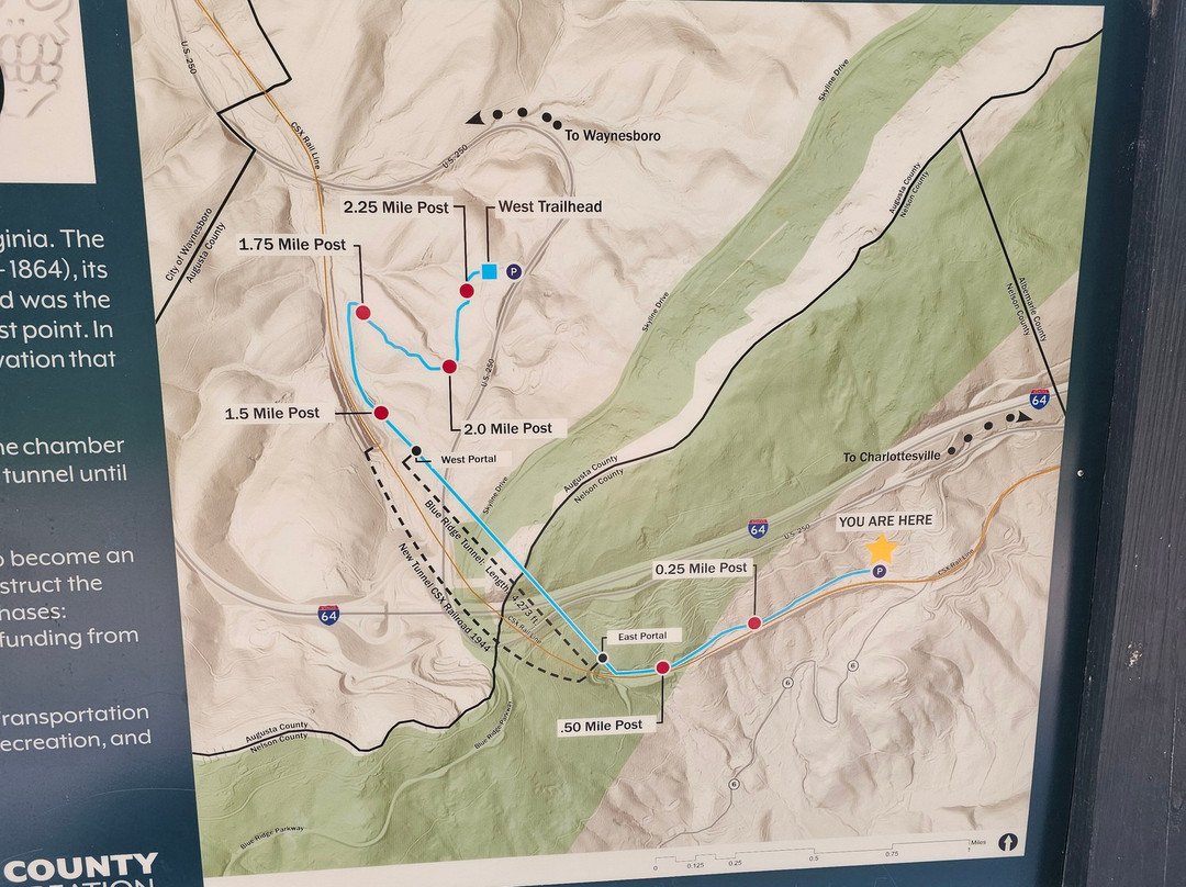 Blue Ridge Tunnel East Trailhead-Afton必去景点