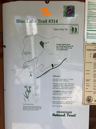 Blue Lake Trail景点图片