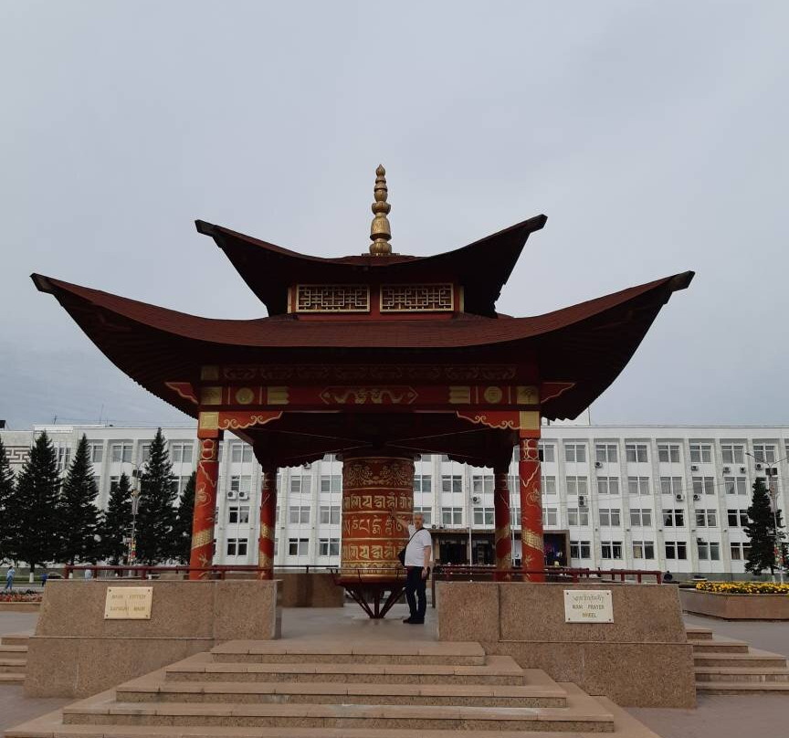 Buddhist prayer drum "Mani-Khurtu"