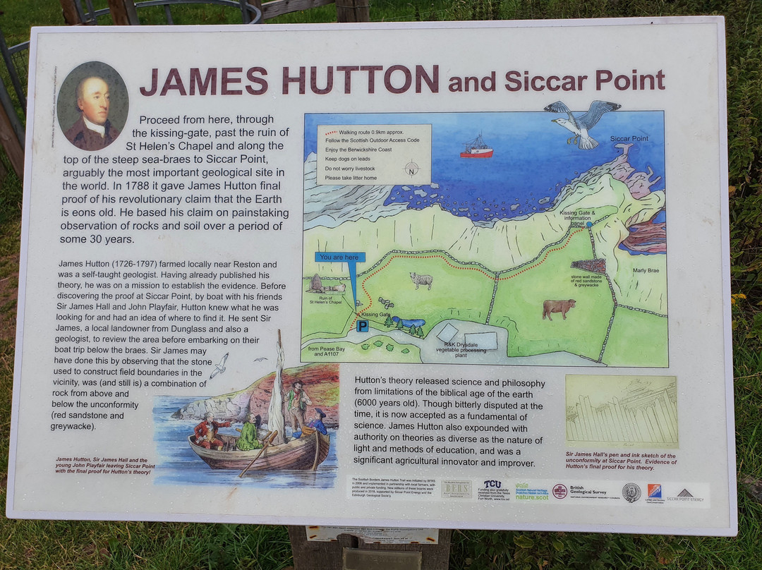 Siccar Point-Cockburnspath必去景点