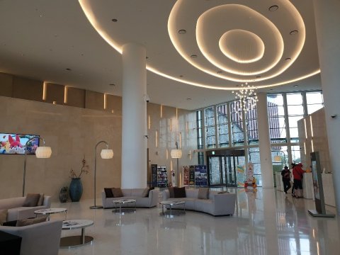 济州神话世界盛捷服务公寓-浴室