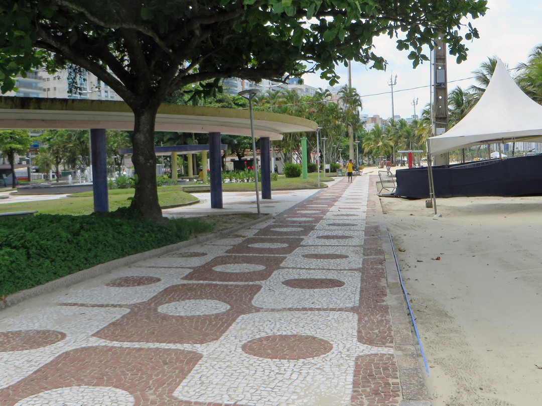 Calçadão da Orla de Santos-桑托斯必去景点