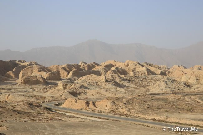 克孜尔尕哈烽火台景点图片