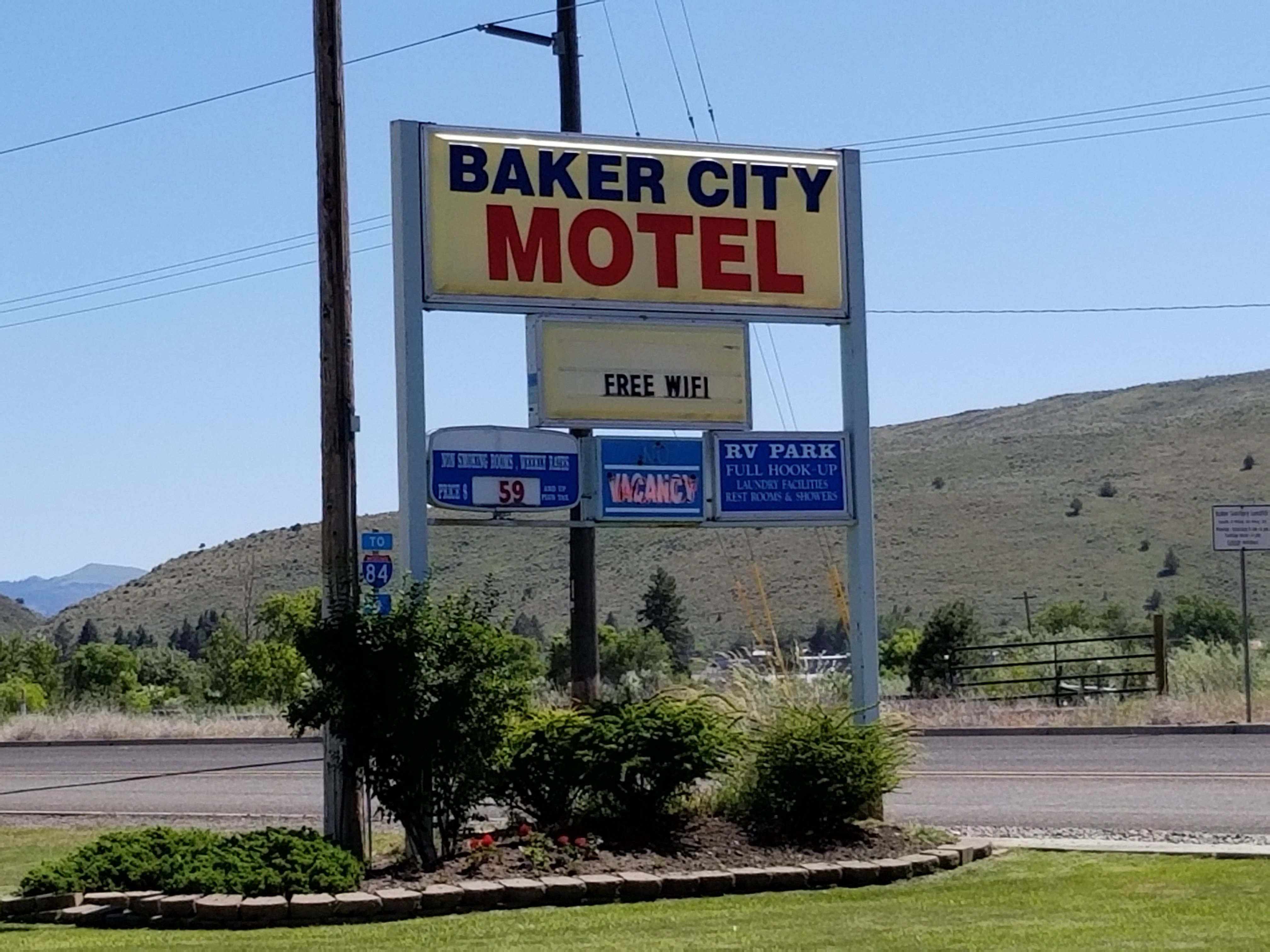 Baker City Motel & RV Park-浴室