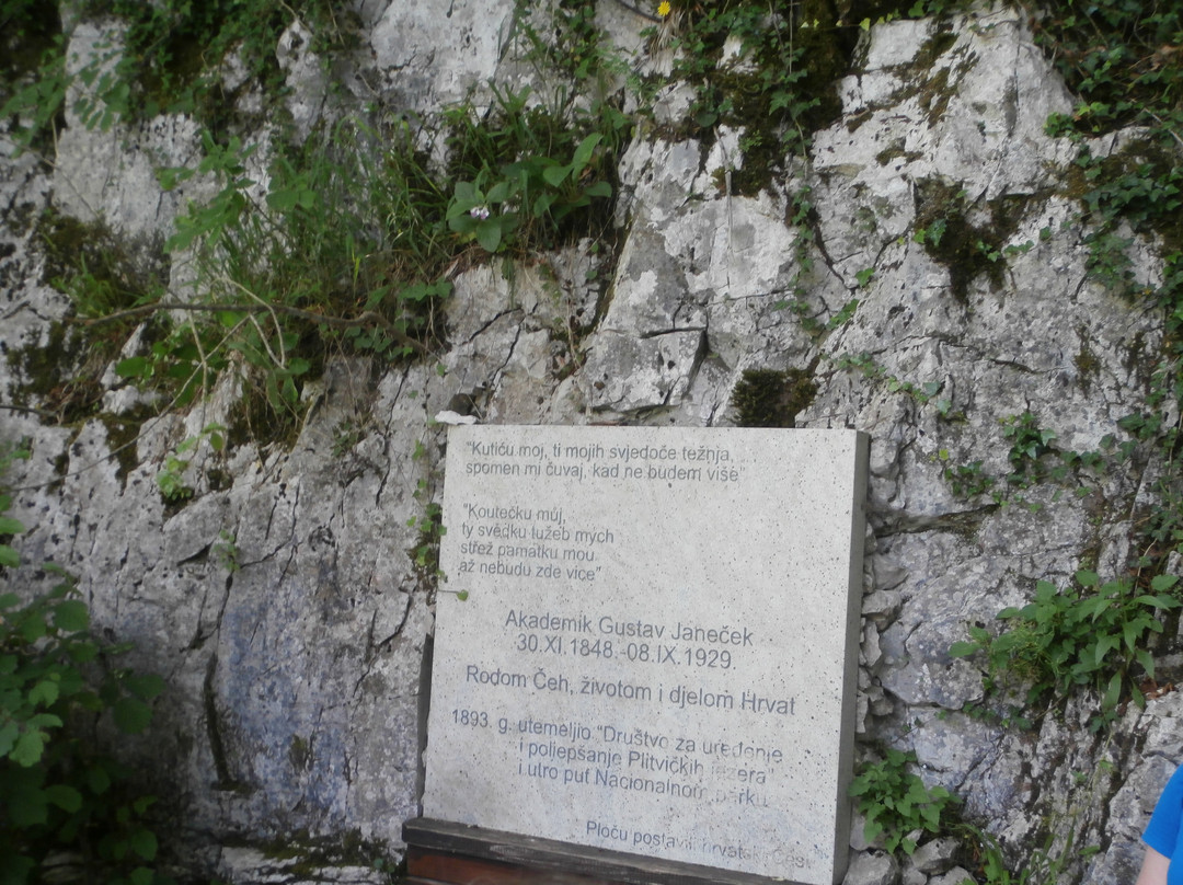 Memorial plaque to Gustav Janecek景点图片