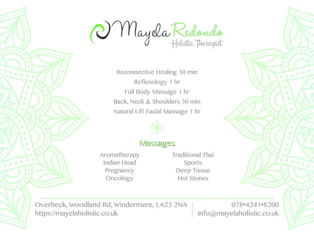 Mayela Redondo - Holistic Therapist-温德米尔必去景点