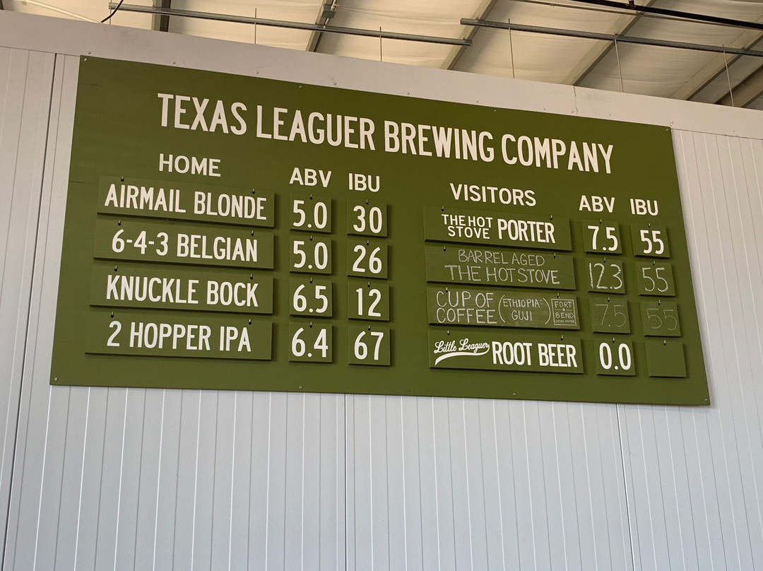 Texas Leaguer Brewing-密苏里城必去景点