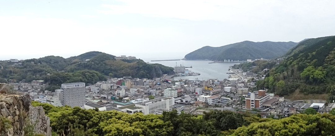 Shimizuyama Castle Ruins-对马市必去景点