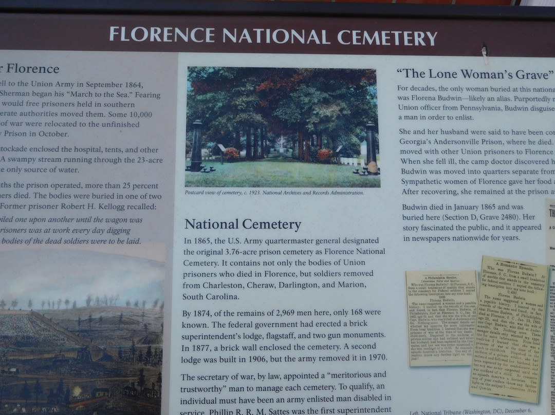 Florence National Cemetery景点图片