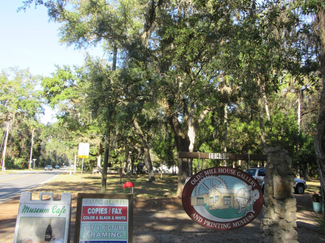 Olde Mill House Gallery and Printing Museum-Homosassa必去景点