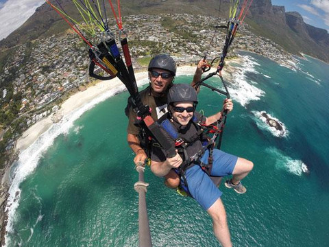 Skywings Paragliding-开普敦中心区必去景点