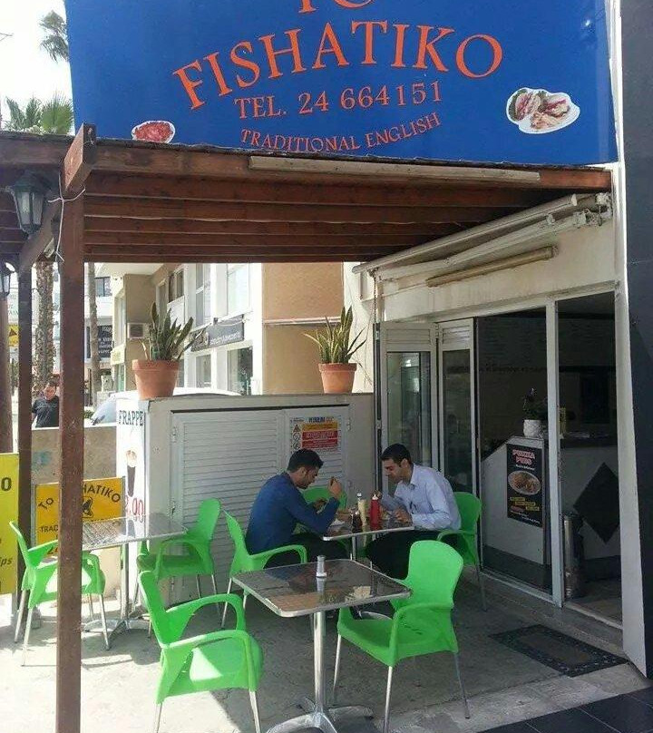 Pyrga餐馆和美食-To fishiatiko