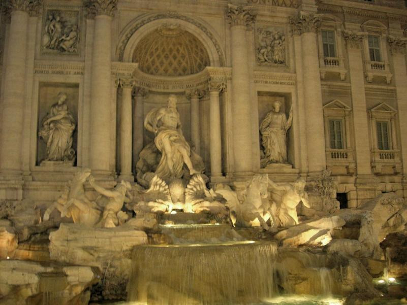 许愿池-罗马必去景点