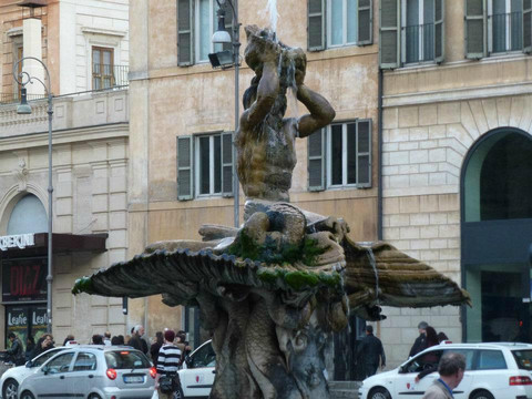 人鱼喷泉-罗马必去景点