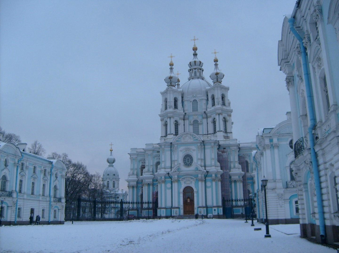 Smolny Cathedral-圣彼得堡必去景点