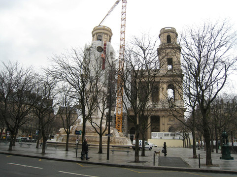 圣叙尔皮斯教堂-巴黎必去景点