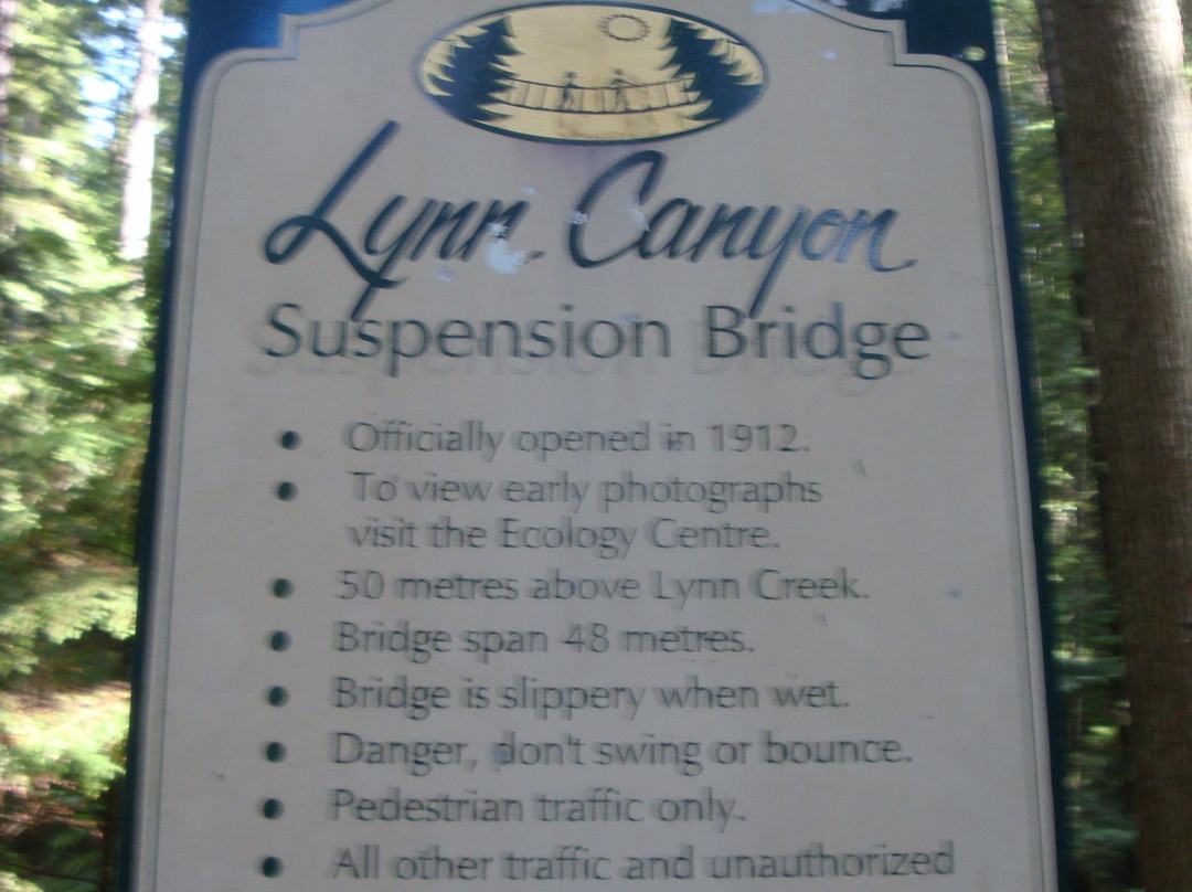 Lynn Canyon Suspension Bridge-北温哥华必去景点