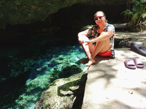 Remi Diving in Mexico