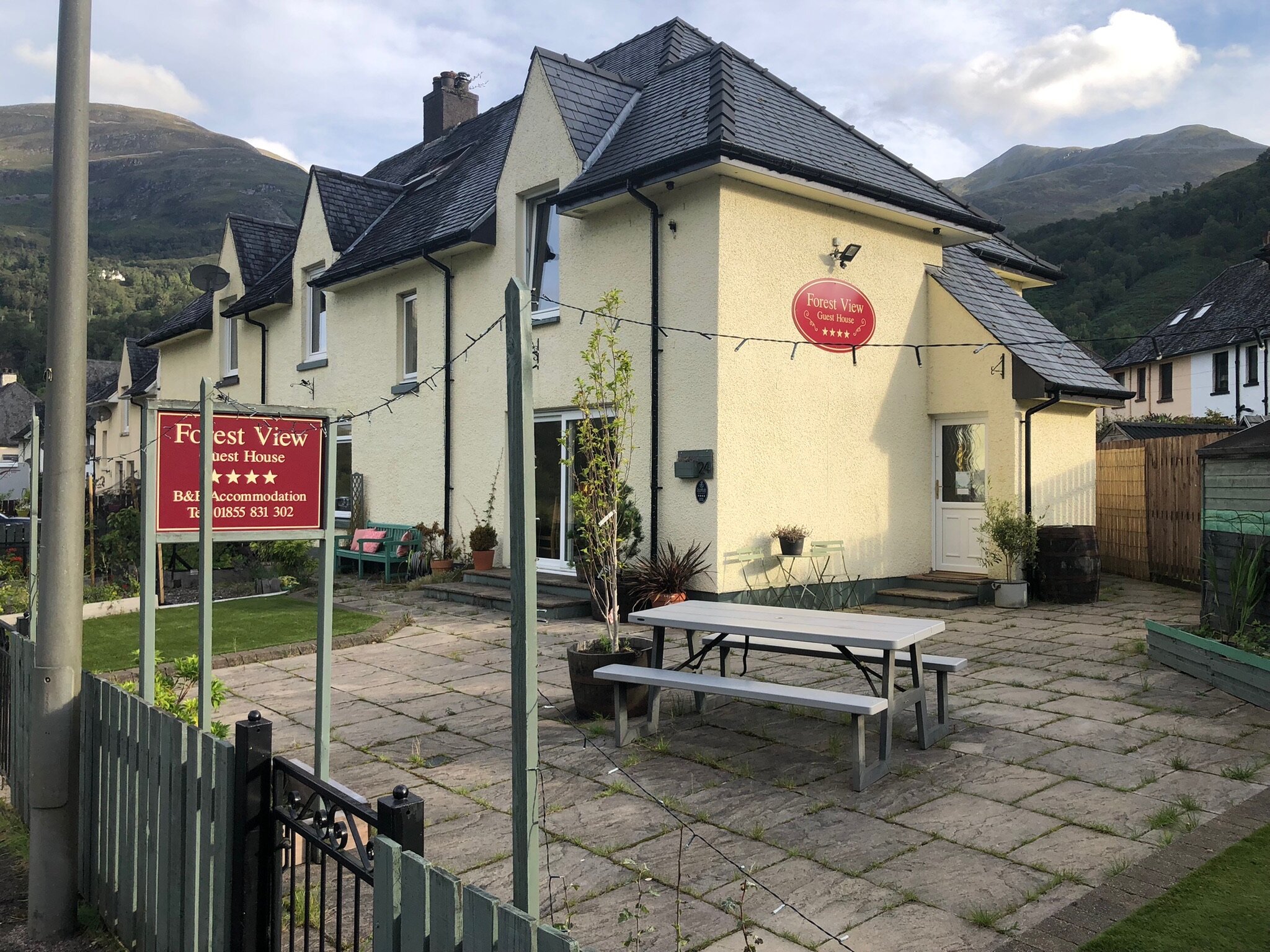 森林美景住宿加早餐酒店-浴室