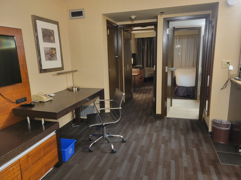 温尼伯机场希尔顿套房酒店主图