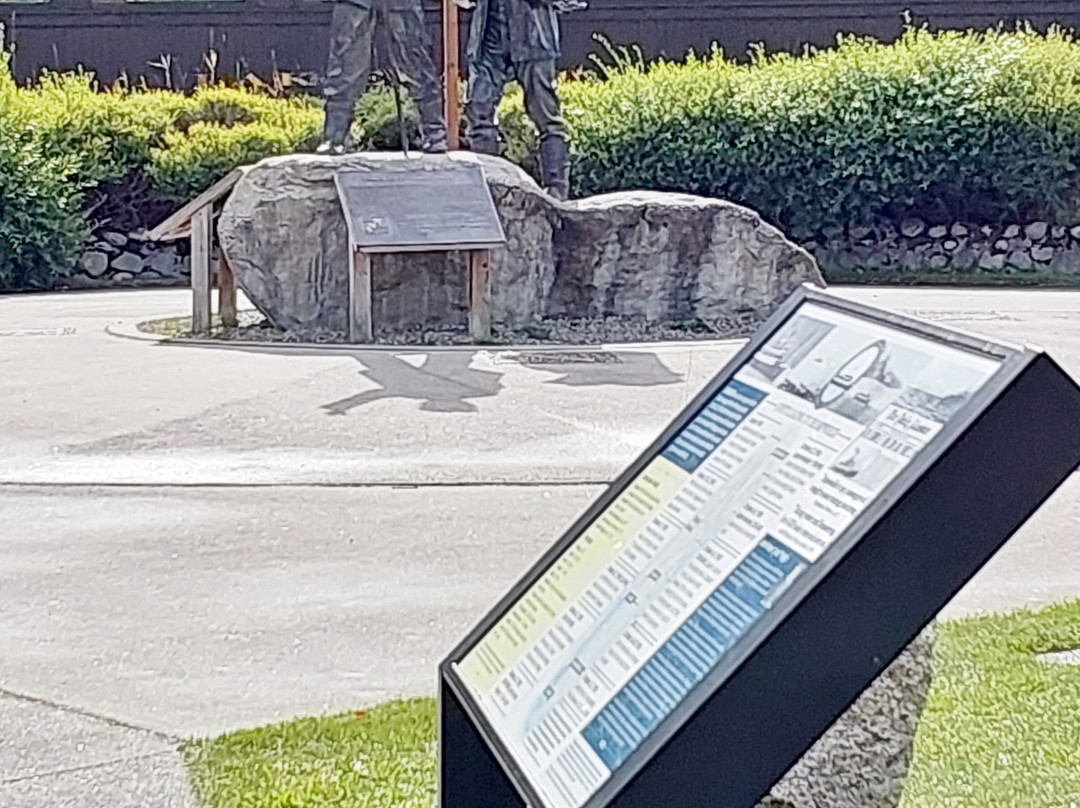 Skagway Centenial Statue-史凯威必去景点