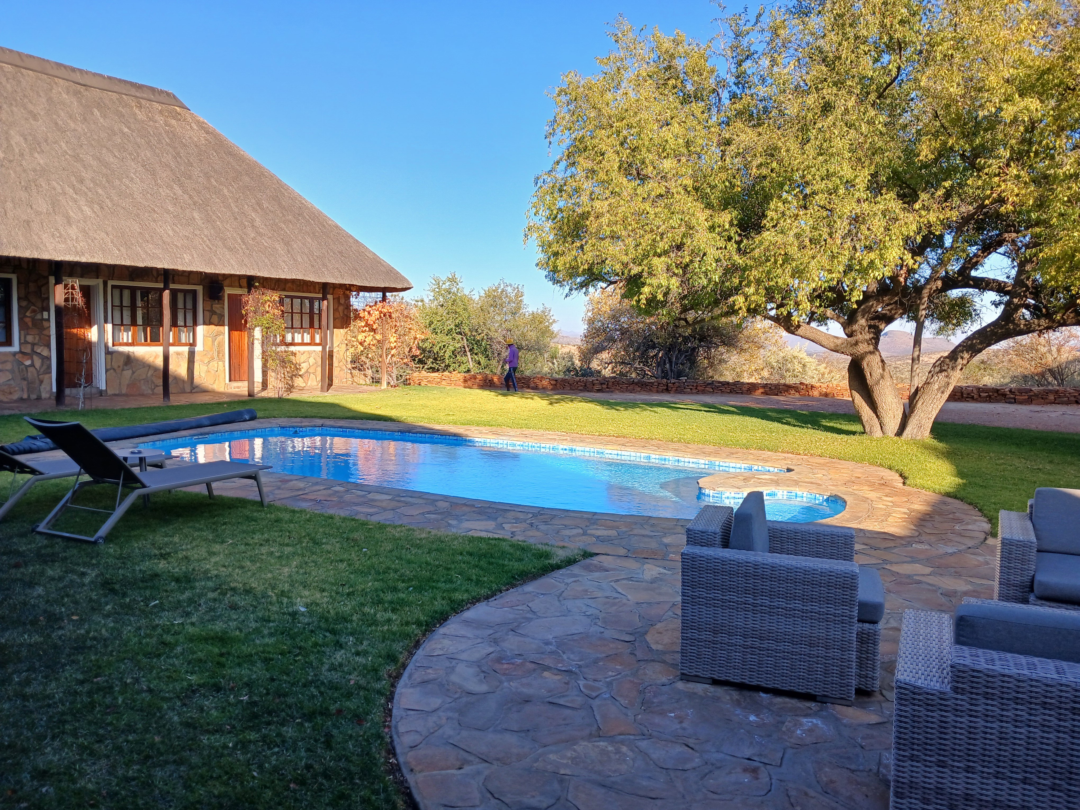 Windhoek Mountain Lodge-泳池