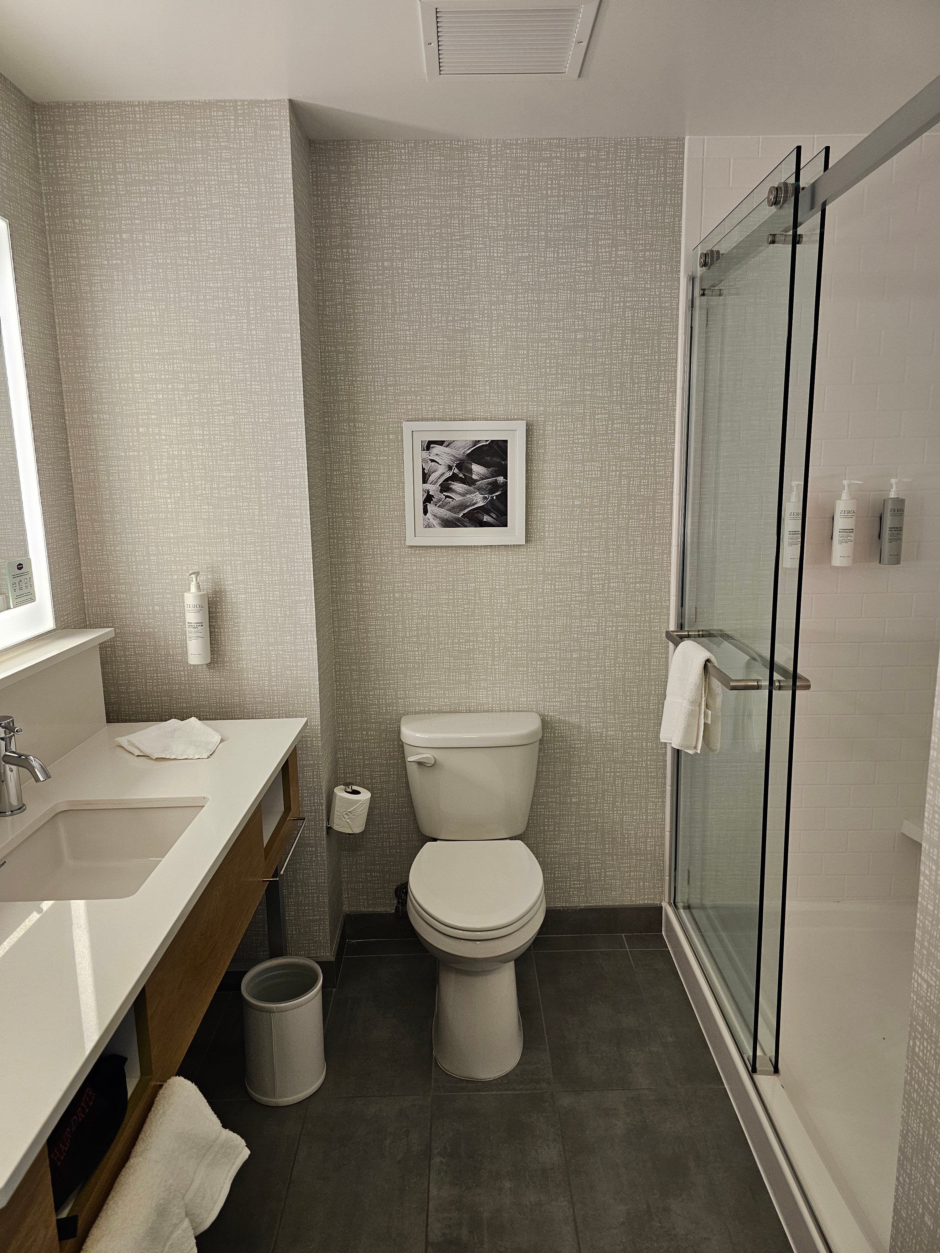 Hampton Inn & Suites San Mateo-San Francisco Airport-浴室