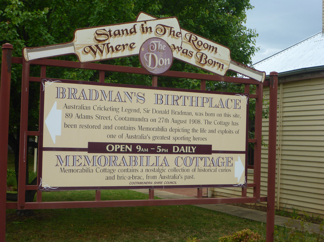 Sir Donald Bradman Birthplace Museum-Cootamundra必去景点