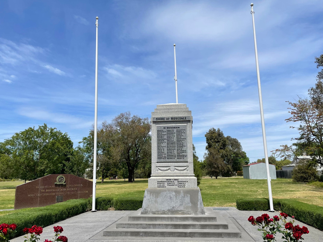 Rosedale War Memorial景点图片