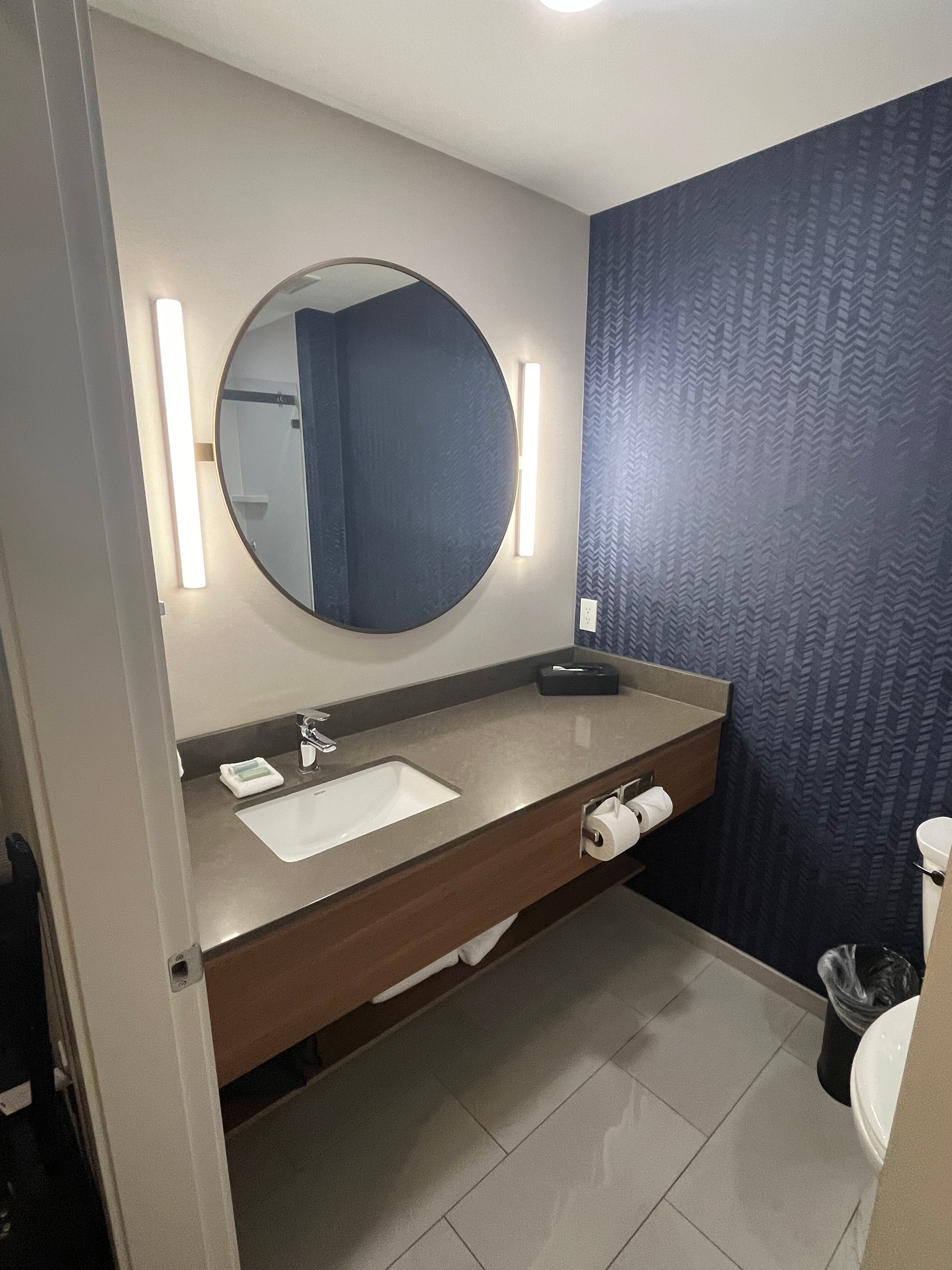 Fairfield Inn & Suites by Marriott West Kelowna-浴室
