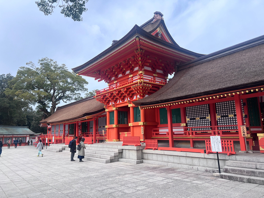 Usa Jingu Shrine Torii-宇佐市必去景点