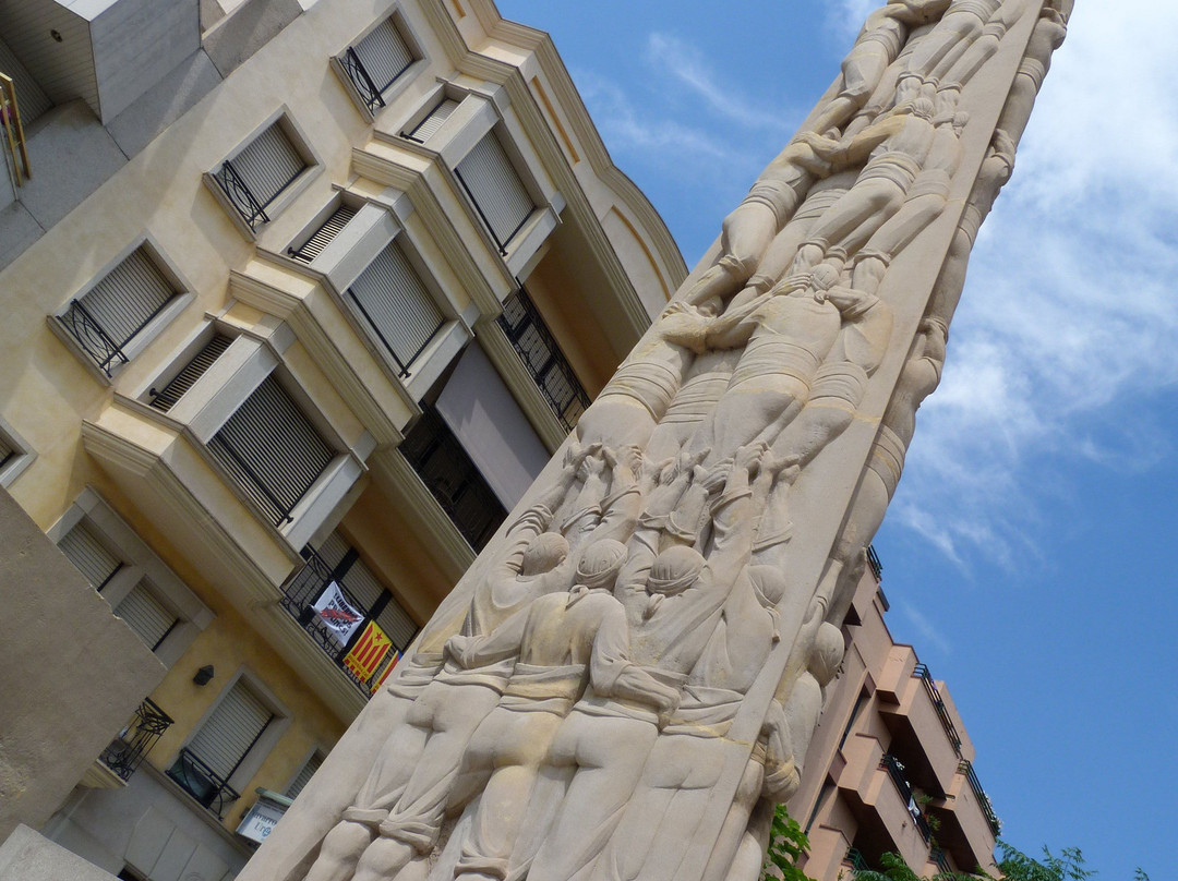 Monumento a Los Xiquets de Valls, Castellers o Torres Humanas景点图片