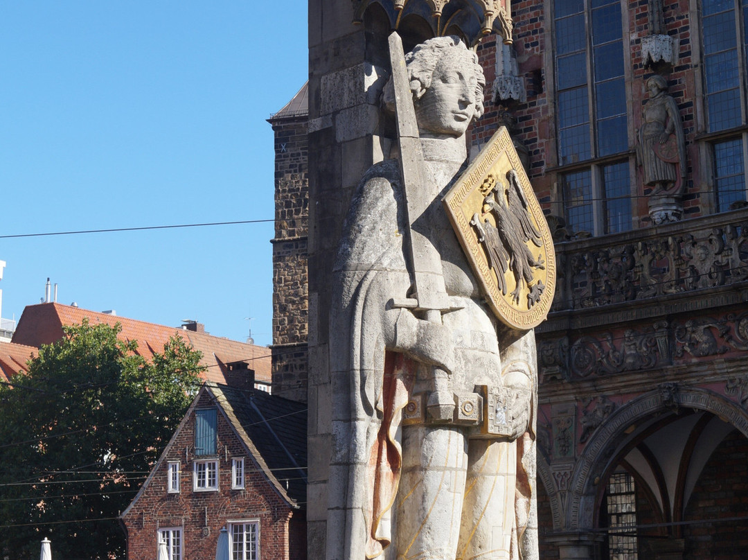 Der Bremer Roland-不莱梅必去景点