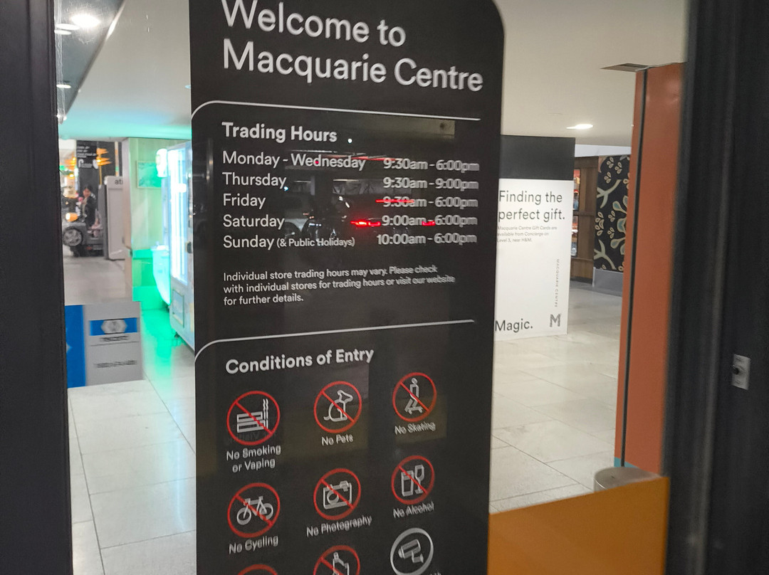 Macquarie Centre-北莱德必去景点