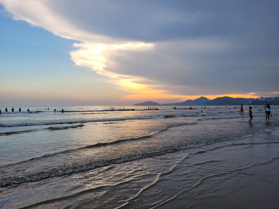Praia do Gonzaga-桑托斯必去景点
