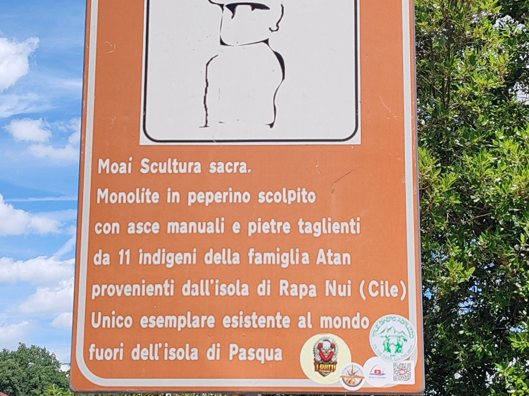 Statua Moai-Vitorchiano必去景点