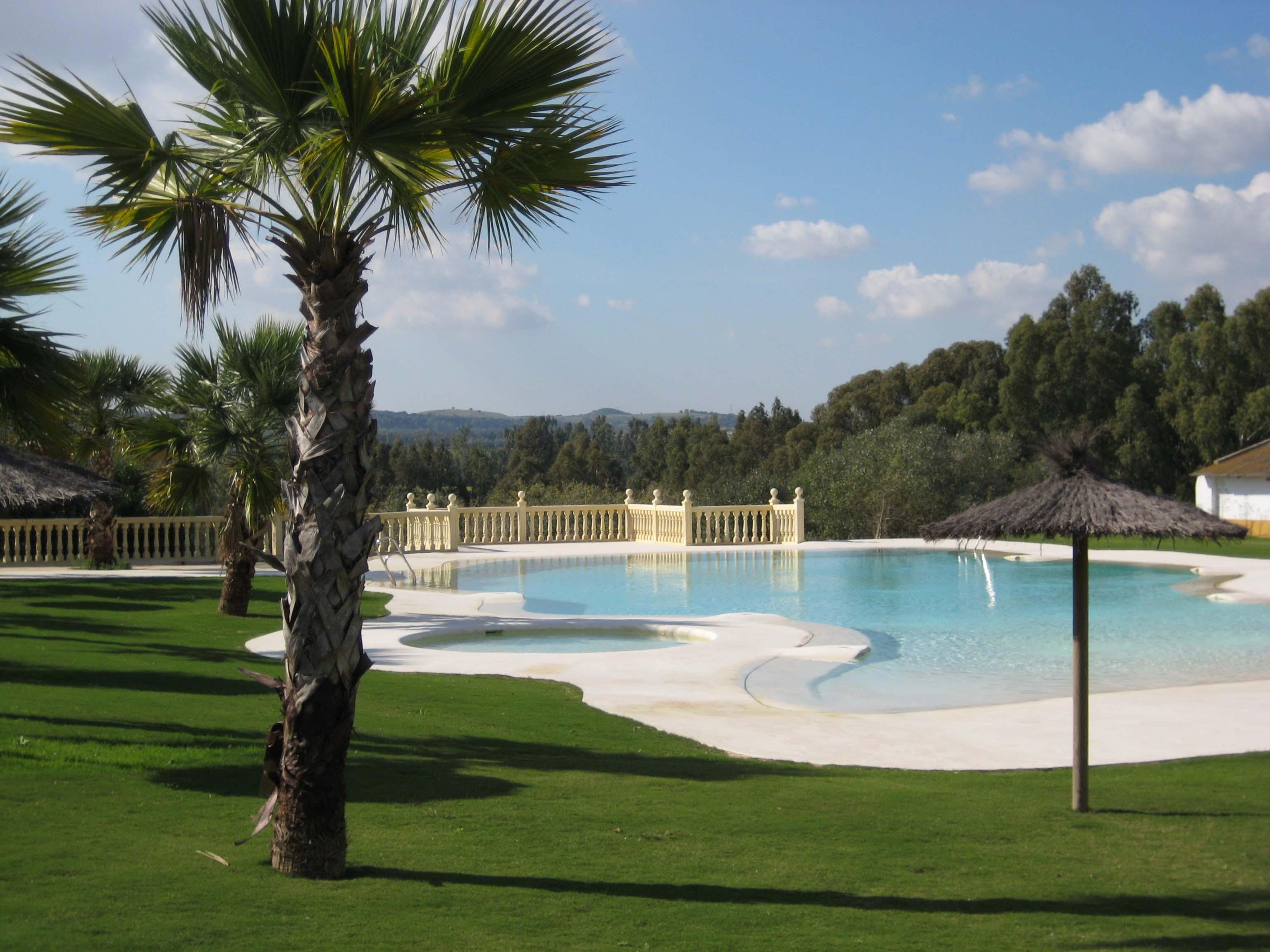 Hacienda El Boyal - Landhotel & Reitzentrum-泳池