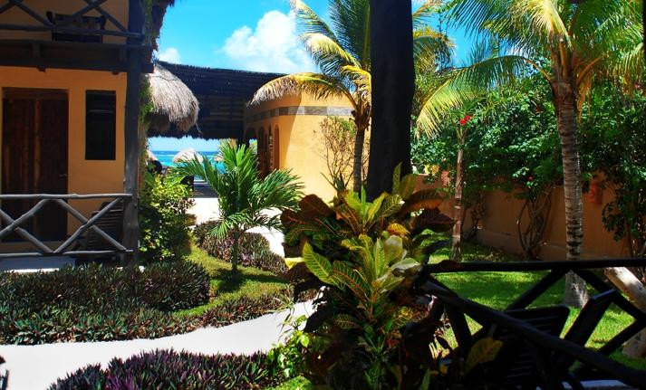 Mahahual酒店住宿-Hotel Luna De Plata