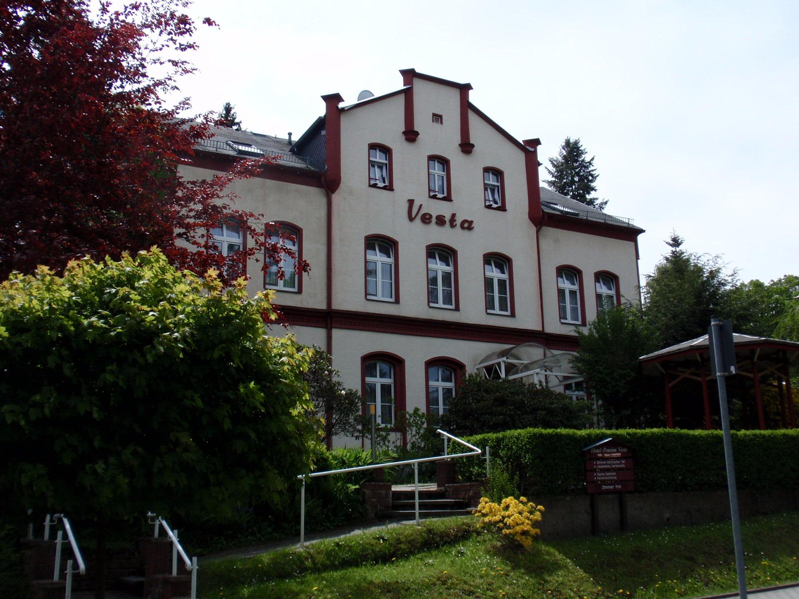 Hotel-Pension Vesta-浴室