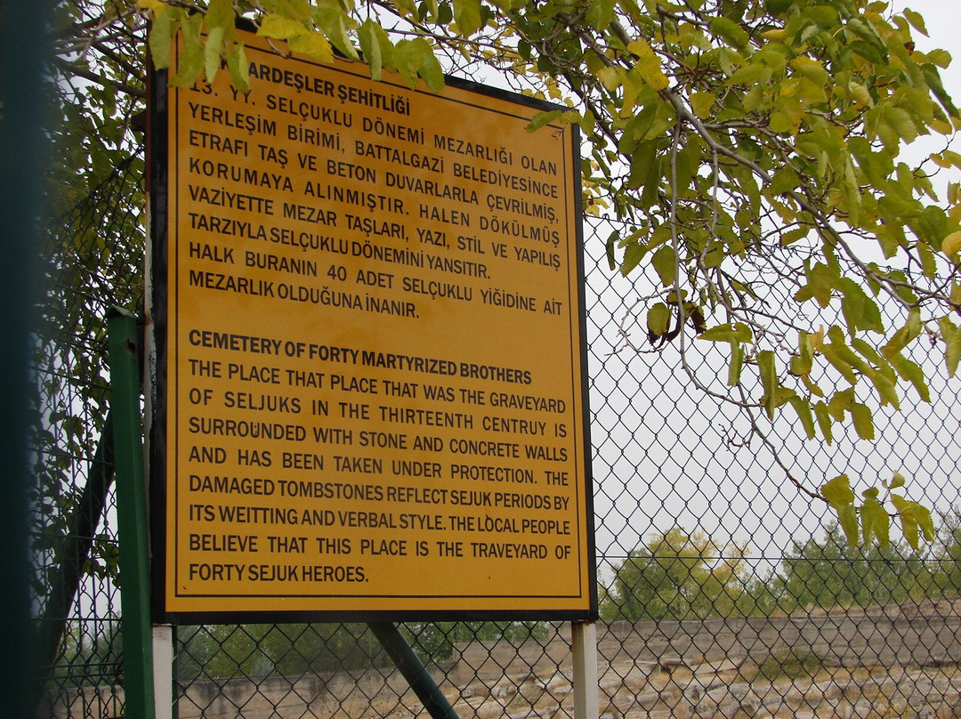 Kırk Kardeşler Mezarlığı-Battalgazi必去景点