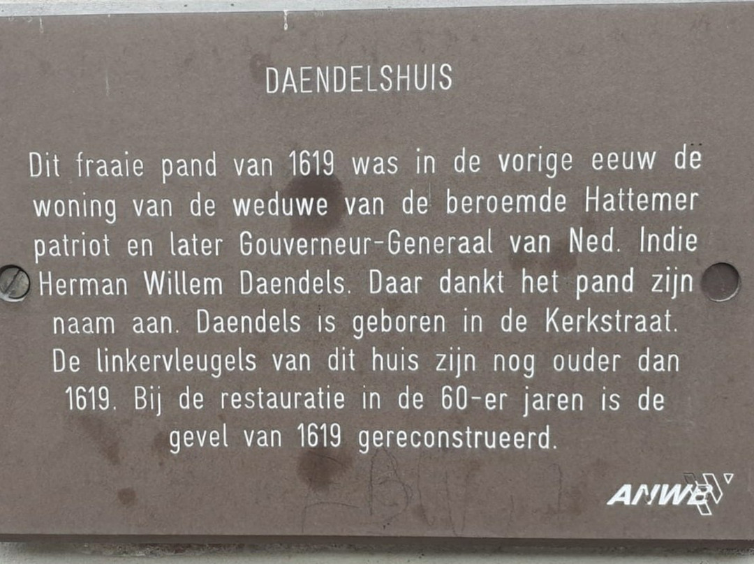 Rijksmonument Daendelshuis Hattem景点图片