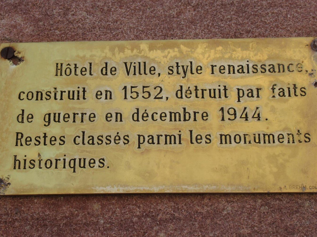 Ruines de l'Hôtel de Ville景点图片