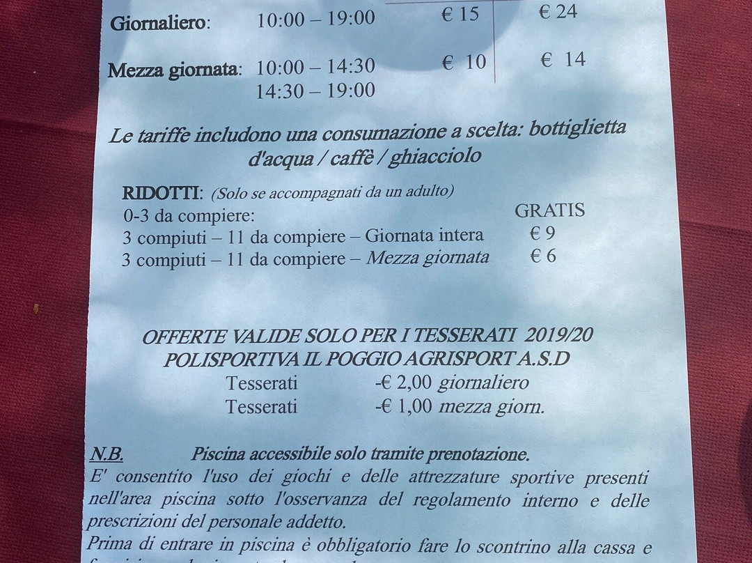 Il Poggio Agrisport主图