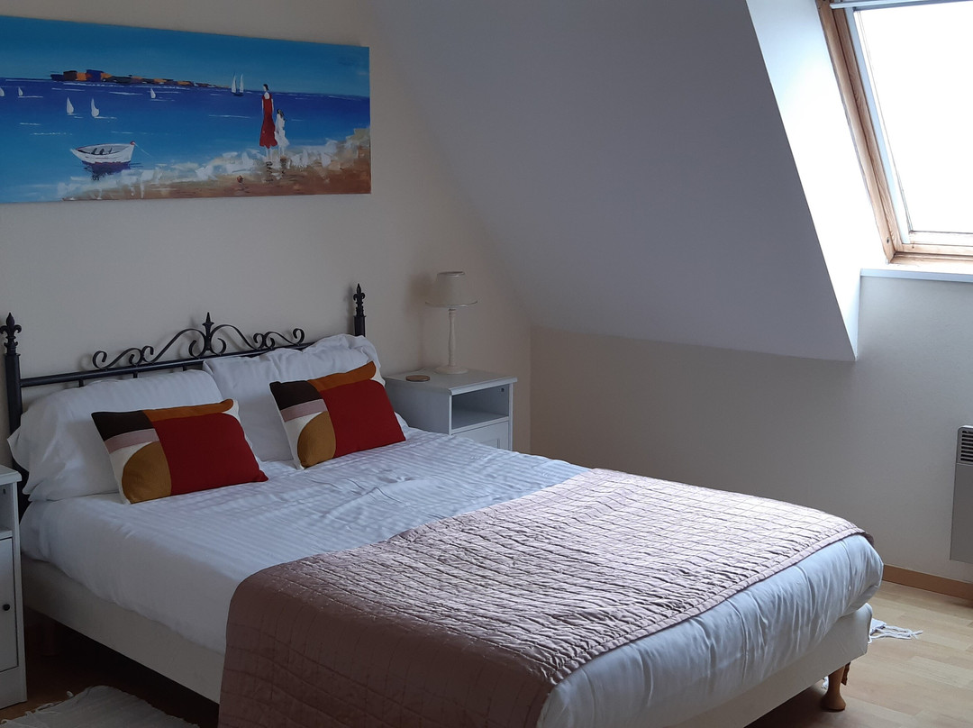 Trevou-Treguignec酒店住宿-Au Point de Vue