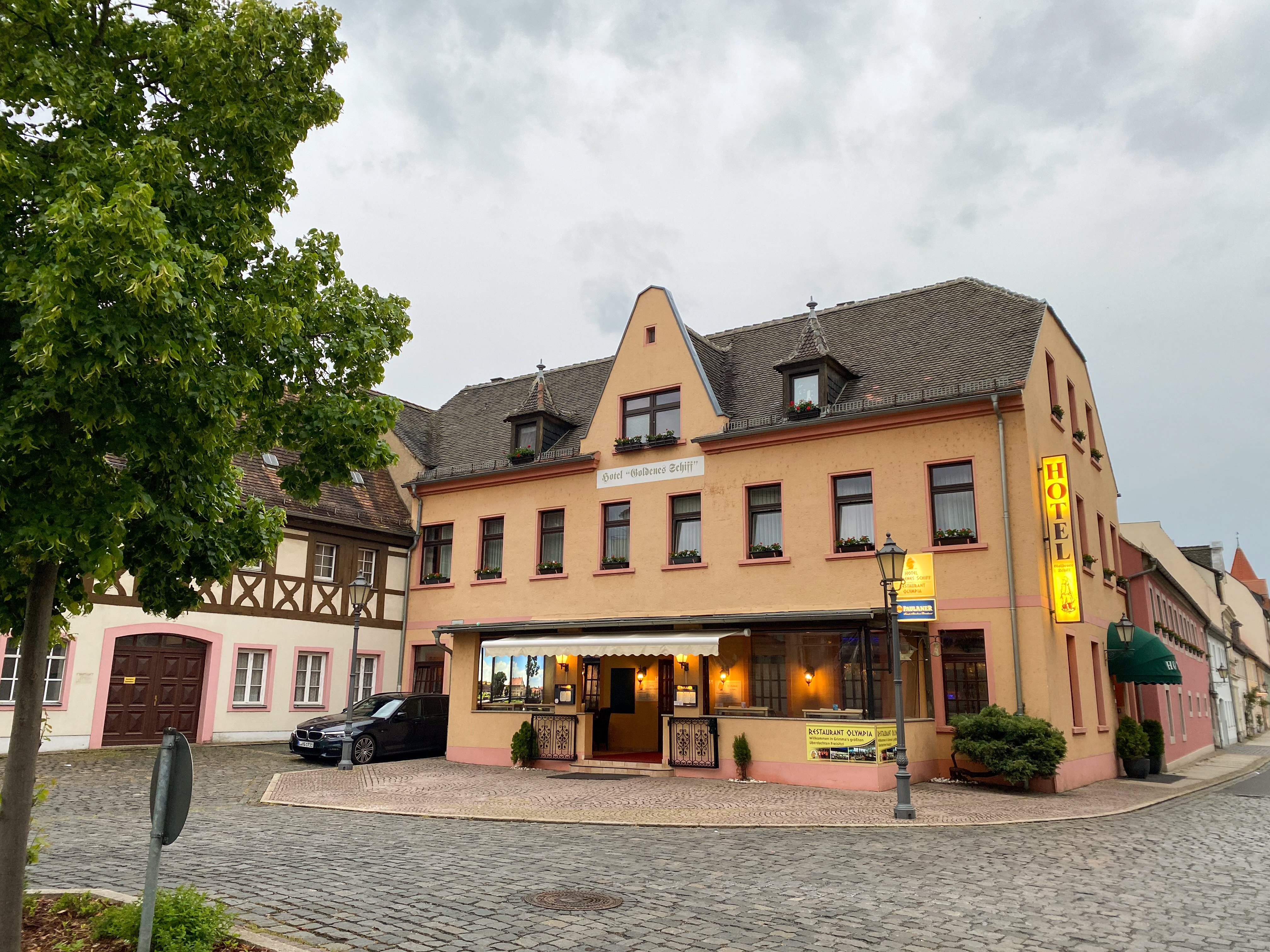 Hotel Goldenes Schiff-浴室