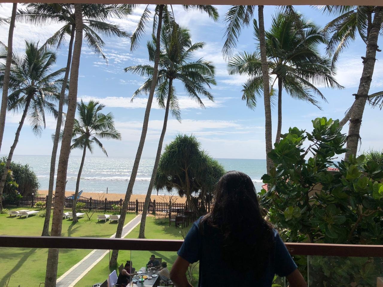 Blue Beach Wadduwa-酒店景观