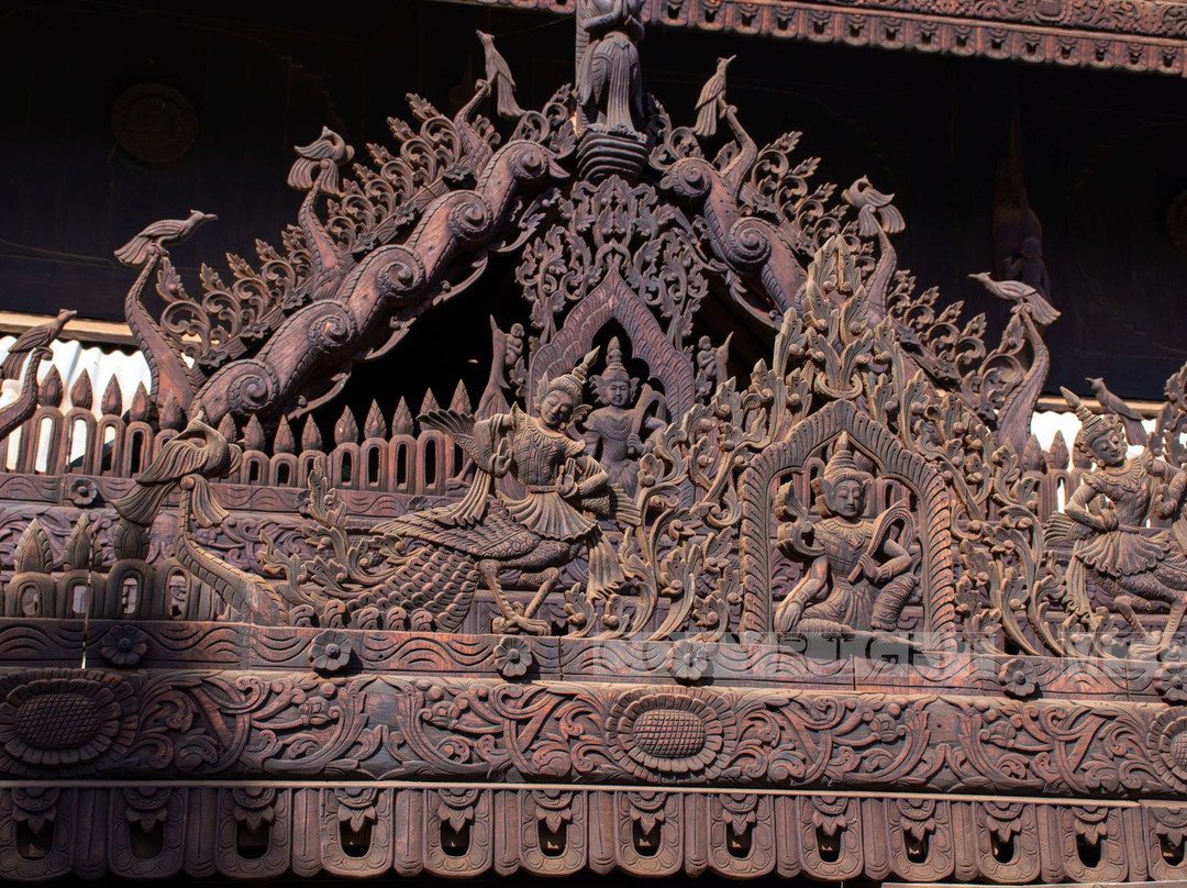 Nat Taung Kyaung Monastery-Leya必去景点